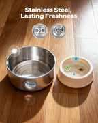 Cat Water Fountain Battery Operated: Wireless Cat Fountain - 88oz/2.6L Cordless - Image 6