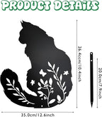 Maine Coon Cat Garden Stake - Image 2