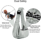 PETLOFT Reversible Small Dog Cat Sling Carrier, Adjustable Hands Free Cross - Image 4
