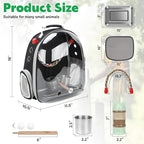 Rypet Bird Carrier Backpack Parrot Portable Breathable Bag Pet Bird Lightweight - Image 2
