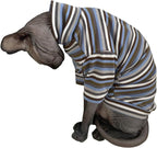 Vintage Stripes Sphynx Hairless Cats Shirt Cotton Cat Turtleneck Pet Clothes - Image 3