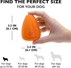 Chew King by Mammoth Premium Treat Dog Toy, Extremely Durable Natural Rubber Toy - Image 4