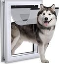 Ownpets Aluminum Extra Large Dog Door, Pet Door by Ownpets