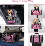 Estarer Soft Sided Pet Carrier Airline Approved, 4 Sides Expandable Collapsible - Image 3
