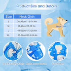 Talltalk 5 Pieces Dog Cooling Bandanas Neck Wraps Ice Scarf Pet Dog Cooling - Image 3
