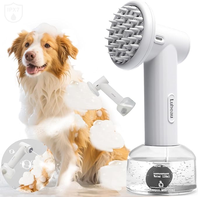 Pet Electric Foaming Dog Shampoo Dispenser by Lubeau