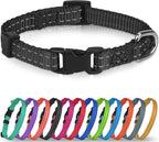 Joytale Small Dog Collar, Reflective and Adjustable Nylon Collar by Joytale