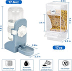 No Mess Bird Feeder Water Dispenser Set, Parakeet Cage Accessories, Bird Feeder - Image 4