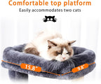 Heybly Cat Tree, 39.4 Inches Tower Condo - Image 4
