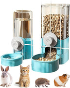 GPY Automatic Hanging Gravity Pet Feeder and Water Dispenser Set ，Automatic by GPYSmartDirect