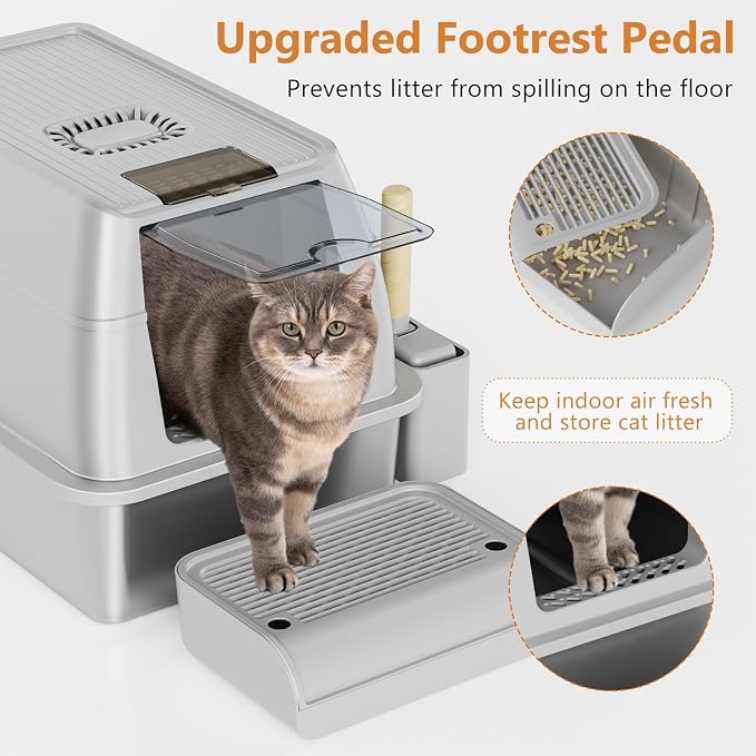 Stainless Steel Cat Litter Box - Image 4