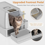 Stainless Steel Cat Litter Box - Image 4
