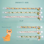 Faygarsle 3 Pack Cotton Safe Breakaway Cat Collars - Image 4