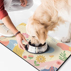 Pet Feeding Mat for Floors Waterproof Dog Mat for Food and Water Absorbent - Image 7