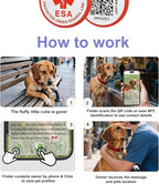 ESA Dog Tag, QR Code Dog Tag, Modifiable Free Pet Online Profile, Scannable QR - Image 5