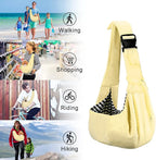 PETLOFT Reversible Dog Cat Sling Carrier, Small Dog Carrier, Adjustable Dog - Image 7