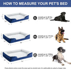 Orthopedic Dog Bed for Extra Large Dogs, Egg Crate Foam Bed for Extra Large Dogs - Image 4
