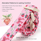 Strawberry Bow Dog Collar for Puppy Small Dogs - Image 4