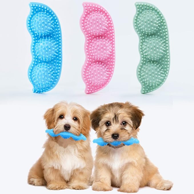 Hurray 3 Pack Puppy Chew Toys for Teething Puppies, Puppy Teething Toys by Hurray