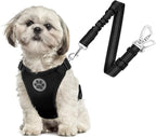 SlowTon Dog Seat Belt Harness for Car, Dog Car Harness Adjustable Mesh by SlowTon