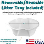 Good Pet Stuff Hidden Litter Box Planter, Decorative Cat Litter Enclosure - Image 7