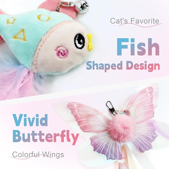 SONGWAY Cat Wand Toys for Indoor Cats - Image 4