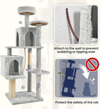 58.5inch Large Cat Tree Tower Condo - Image 5