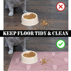 Dog Food Mats for Floors Absorbent, Pet Cat Food Mat - Image 5