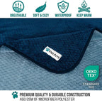 PetAmi Waterproof Dog Blanket, Leakproof Puppy Blanket - Image 3