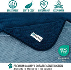 PetAmi Waterproof Dog Blanket, Leakproof Puppy Blanket - Image 3
