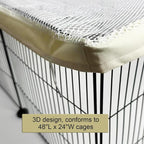 48x24 Cage Cover, Ventilated Mesh Top - Image 2