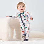 pureborn Baby Infant Boys Girls Sleeper Snug Fit Viscose from Bamboo Pajamas - Image 3