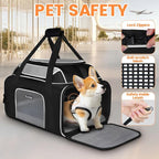 Petskd Top and Side Expandable Pet Carrier 19x13x9 Inches Southwest Allegiant - Image 5