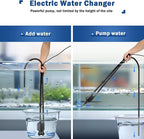 AQQA Aquarium Gravel Cleaner Kit, 6 in 1 Electric Fish Tank Vacuum Cleaning - Image 4