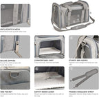 Henkelion Cat Carriers Dog Carrier Pet Carrier - Image 3