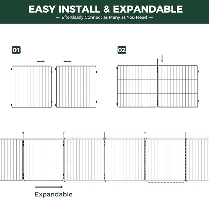 FXW MiniPaws Unleashed Dog Playpen, Expandable & Portable Design - Image 5