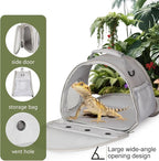 Ventilation Lizard Carrier for Bearded Dragon, Guinea Pig Carrier, Guinea Pig - Image 4