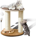 Wood Cat Tree Tower with Scratching Posts – Handmade Cat Condo by Hiyong