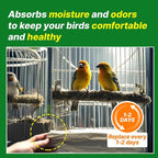 TORTO9 Cage Liner Sheets for Birds – 120 Pack, 11 x 17 in, 1.5 lb | Acid-Free & - Image 4