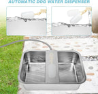 3 Gallon Automatic Dog Water Dispenser, Large Dog Water Bowl Dispenser - Image 5