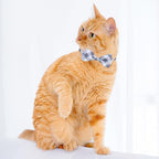 Breakaway Cat Collar with Removable Bow Tie and Bell, Cute Multi-Style Patterns - Image 6
