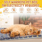 VitalCozy 2 Pack Self Warming Cat Mat Self Heating Pad Bed Reversible Machine - Image 3