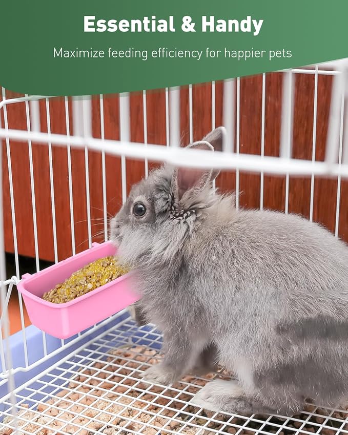 Pawfly Hanging Feeder, Food and Water Container, Feeding Dishes Coop Cups - Image 5
