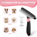 Dog rake deshedding dematting Brush Comb - Image 3