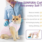 SUNFURA Cat Recovery Suit, Kitten Surgical Full Bodysuit - Image 6