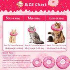 Cat Cone Collar Soft, Adjustable Cat Recovery Collars Spay Cones to Stop Licking - Image 2
