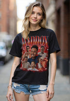 Custom Bootleg Rap Shirt with Photo Text, Vintage Custom Picture Shirt - Image 3