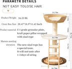 Natural Wood Modern Cat Tree - Image 7