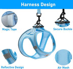 Hipubby Dog Harness and Leash Set, No Pull Soft Mesh Puppy Harness - Image 3