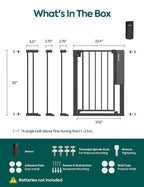 Babelio Smart Baby Gate with Auto-Unlock/Close, Pressure Mounted No Drill - Image 9